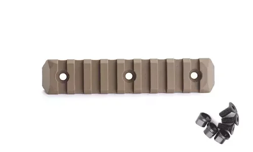Rail Keymod 9 Ranuras Tierra Oscura PTS