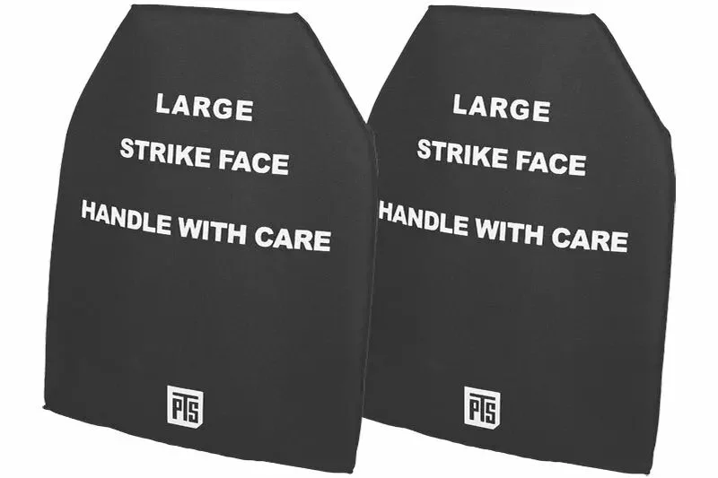 Placas SAPI talla L Negro PTS