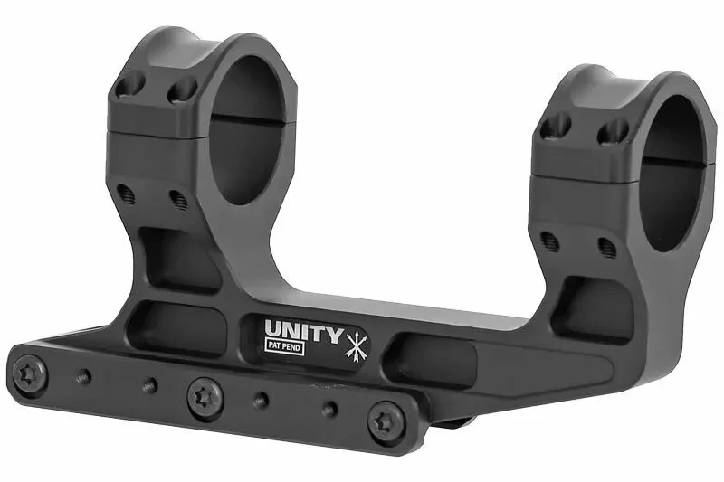 Anillas de Montaje FAST LPVO Negro Unity Tactical PTS