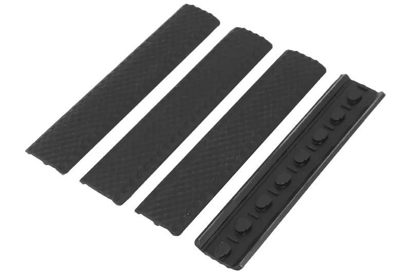 Rail cover set tipo A para carril Keymod Negro Emerson