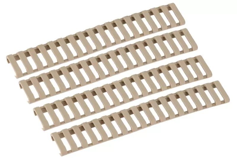 Rail cover set type B for Tan Emerson picatinny rail