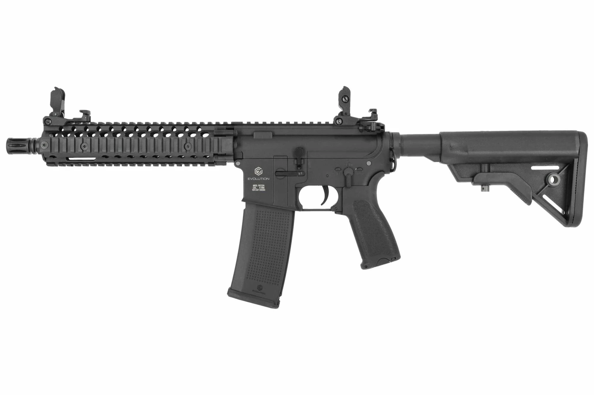 Replica AEG MK18 Mod 1 10.8" Carbontech Recon Super Lite EVOLUTION AIRSOFT