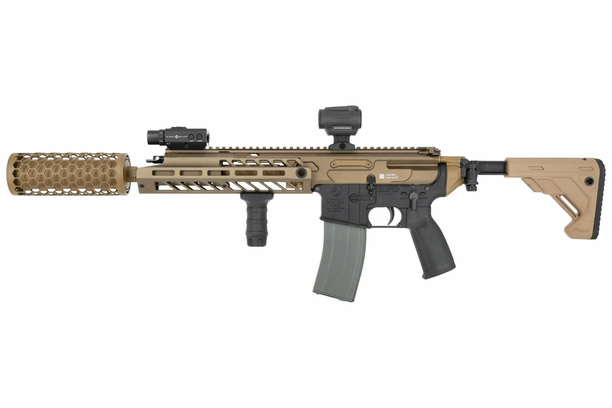 Réplica Custom GBBR VFC AR15 MCX SURG APFG