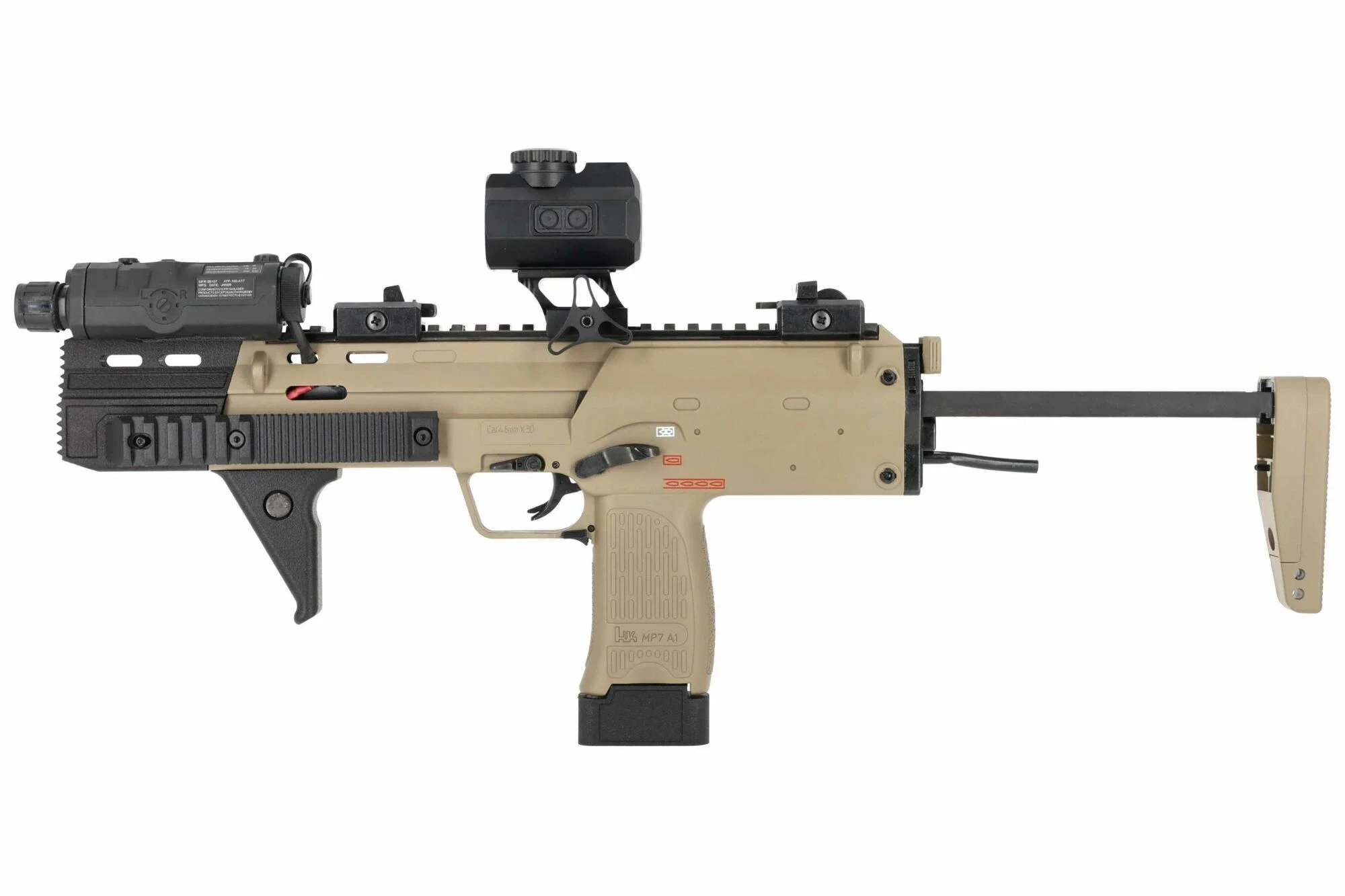 Réplica MP7 Tokyo Marui HPA Custom