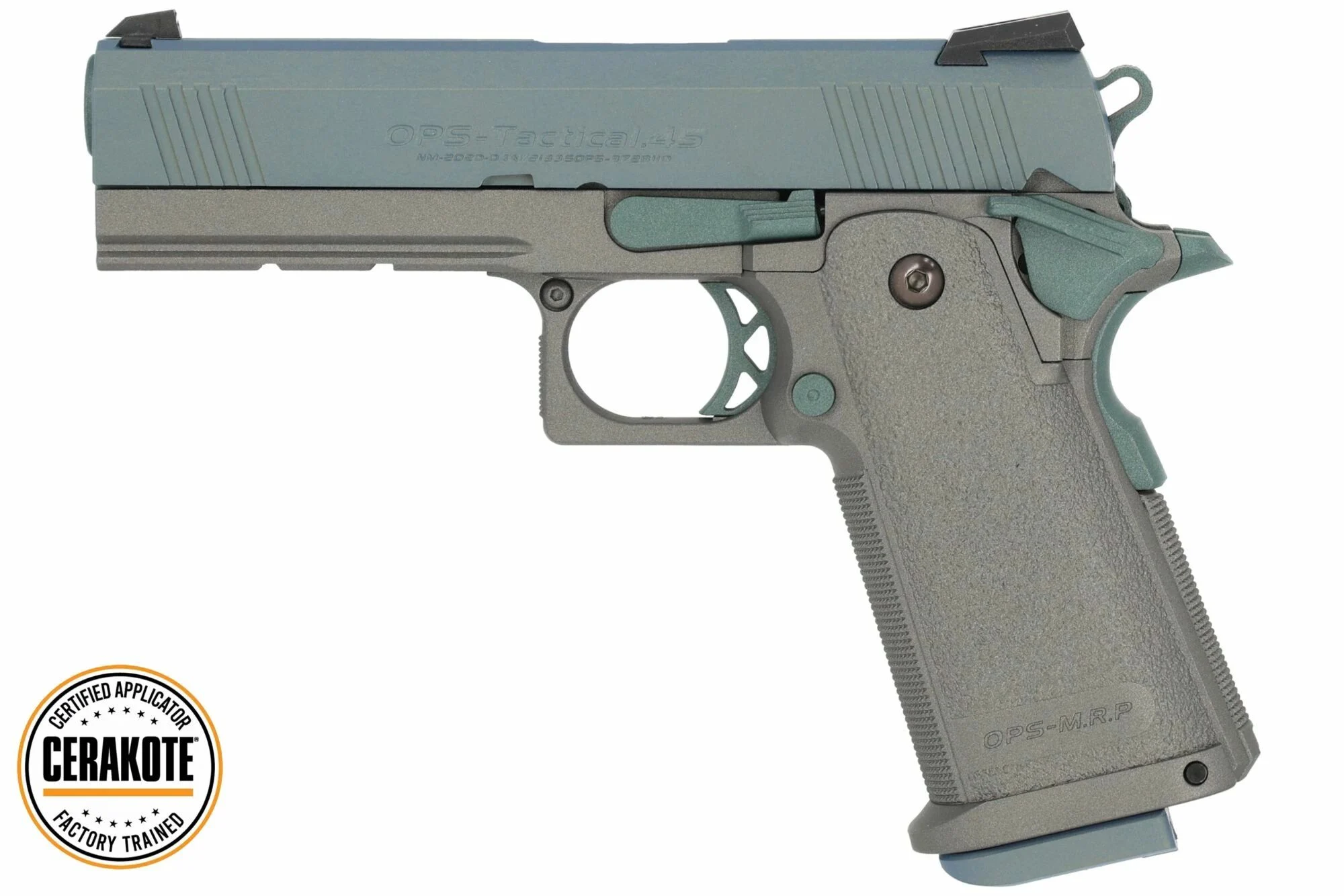 Réplica personalizada Hi-Capa 4.3 Tri-ton Cerakote