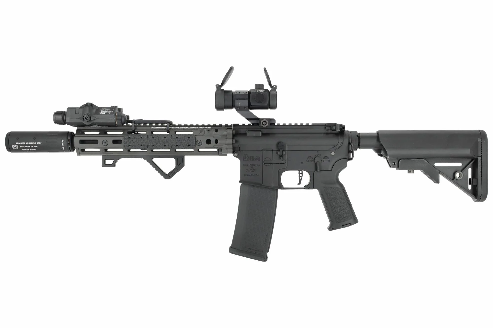 Réplica SA-P27 Prime DD RIS III 10.5'' DSG Aster II Gris Assaut Ragnarok Custom