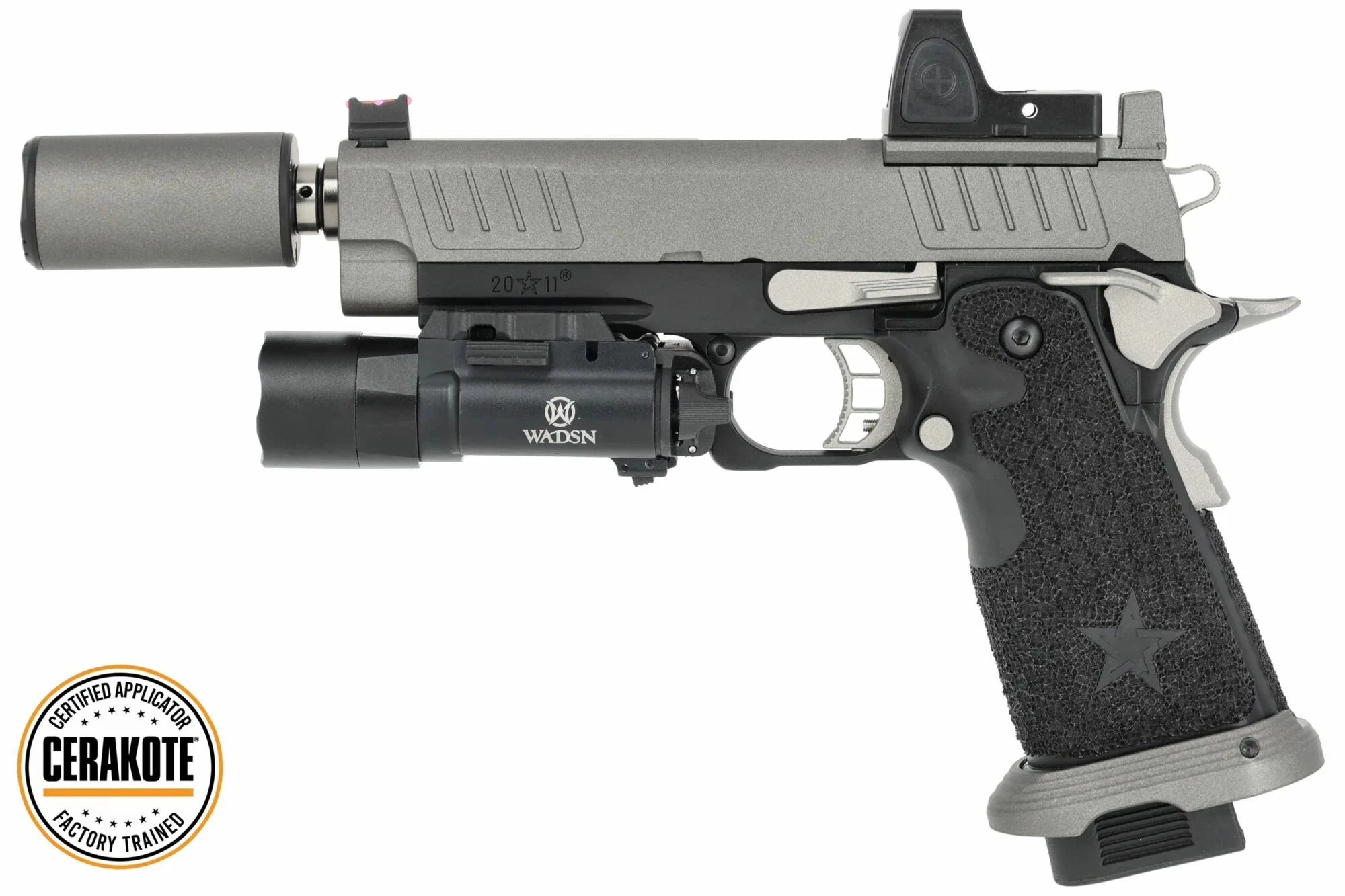 Réplica STACCATO "Graphite" Cerakote Custom Gaz