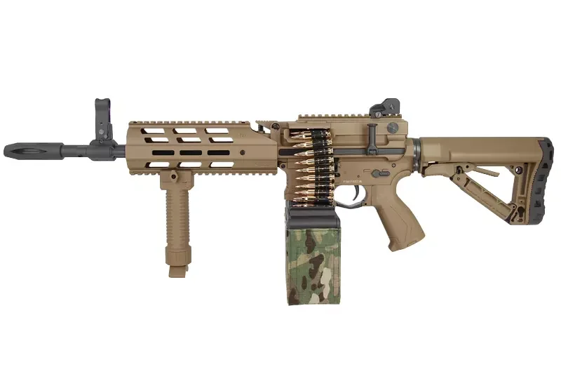 Réplica CM16 LMG Tan G&G Armament AEG