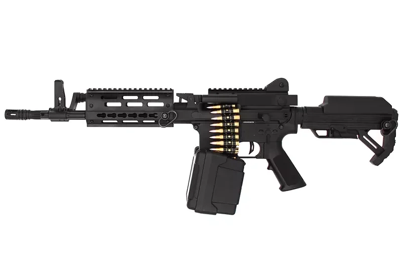 Réplica de LMG de metal (6671) corto Golden Eagle AEG