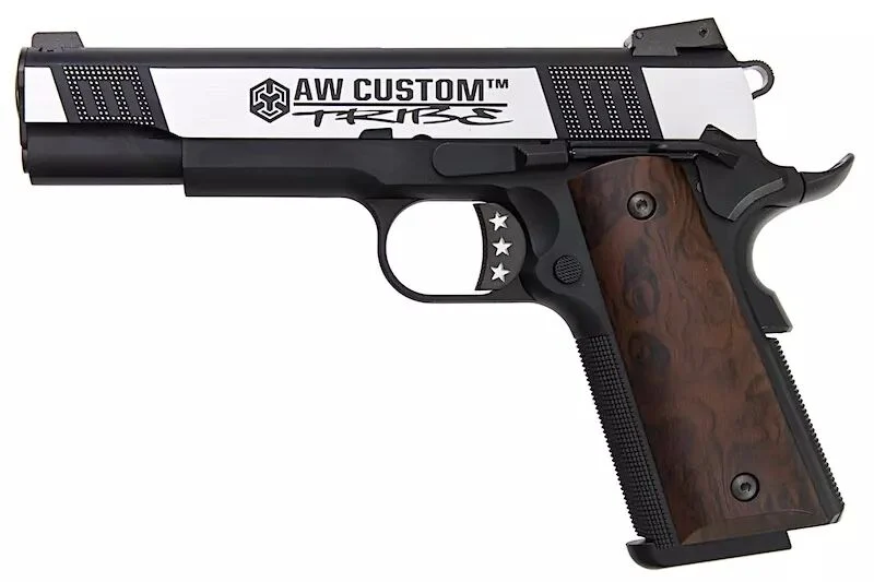 1911 NE3003 Tribe Silver Slide Armorer Works Gaz
