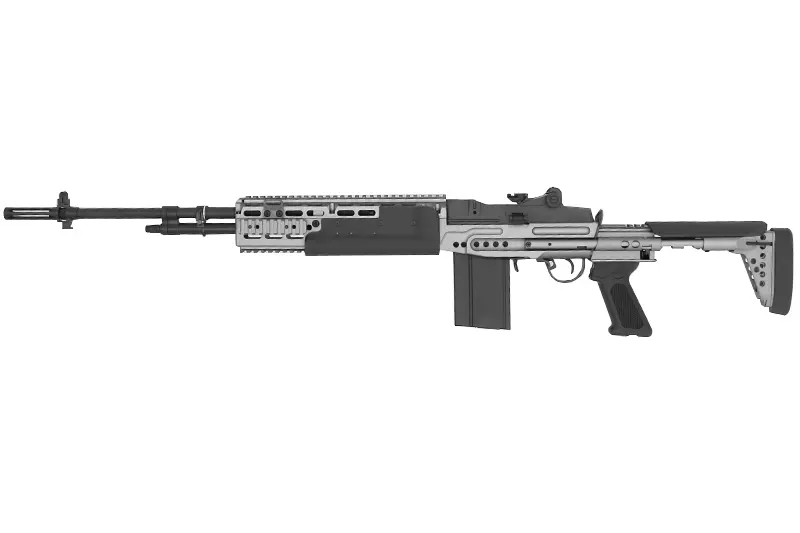 Replica GR14 (M14) EBR Long ETU Silver Version G&G AEG