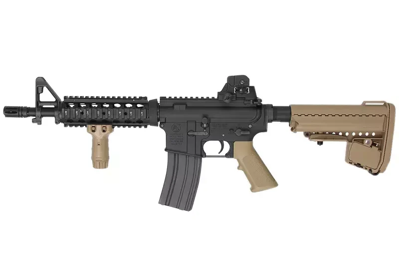 Réplica M4 CQB-R FDE Tokyo Marui Full Upgrade por OPS-store