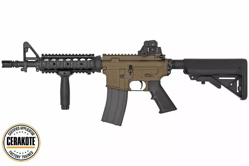 Réplica M4A1 MWS CQBR BLOQUE 1 Tokyo Marui GBBR Bronce Cerakote