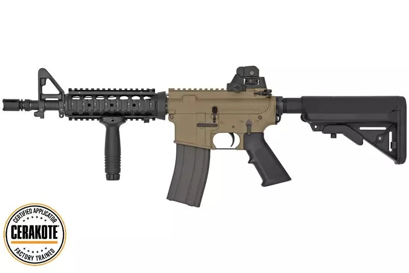 Réplica M4A1 MWS CQBR BLOQUE 1 Tokyo Marui GBBR FDE Cerakote