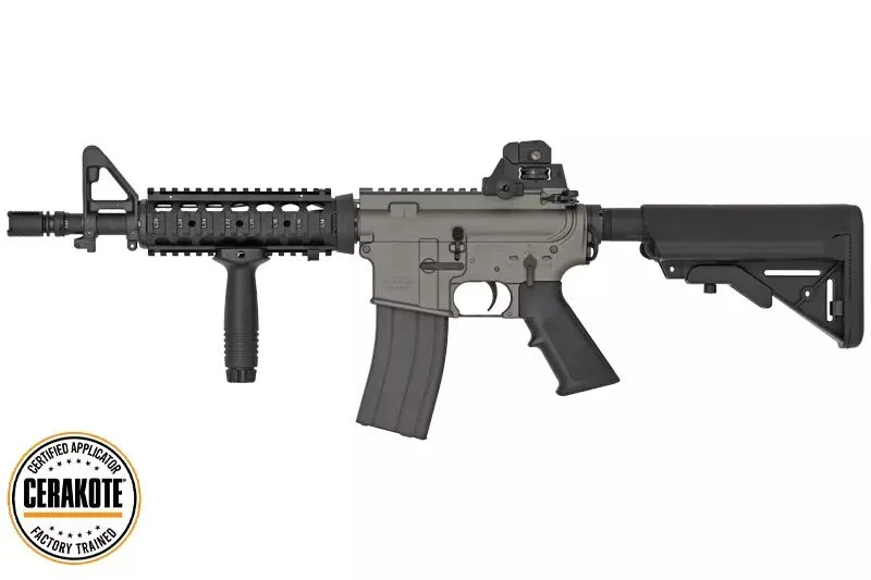 Réplica M4A1 MWS CQBR BLOQUE 1 Tokyo Marui GBBR Tungsteno Cerakote