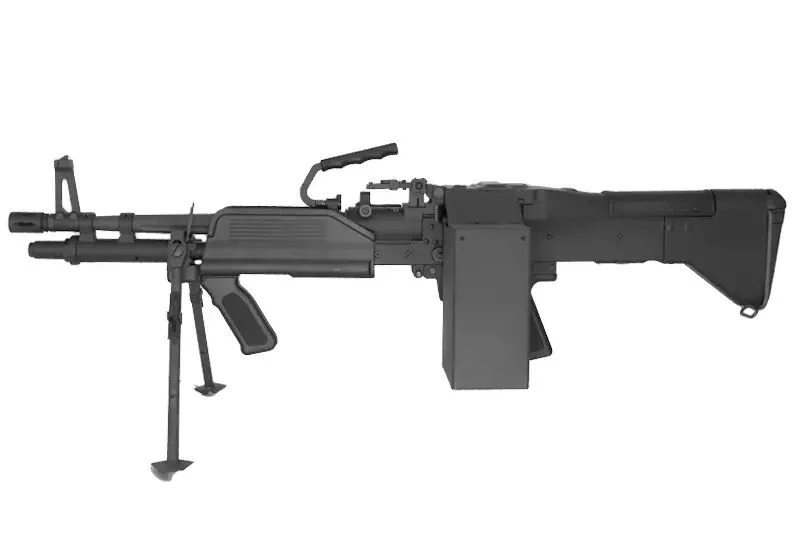 Réplica M60 Polímero Negro ARES AEG