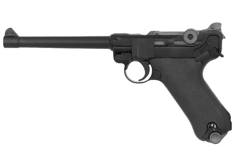 Réplica P08 6" Medium Full metal WE Gas