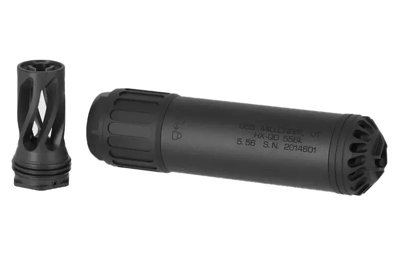 Silenciador HX-QD 556K Negro 14mm CCW RGW