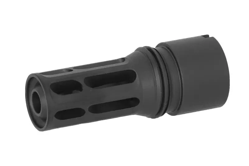 Caperuza de llama QD AK Negra 24mm CCW RGW
