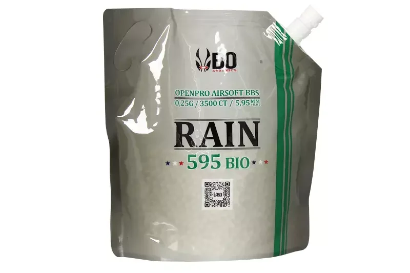 Bolsa de 3500 bolas Bio 0,25g RAIN BO-DYNAMICS