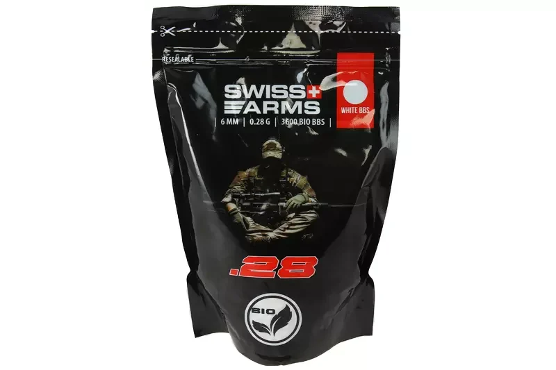 Bolsa de 3600 balas Bio SWISS ARMS de 0,28 g