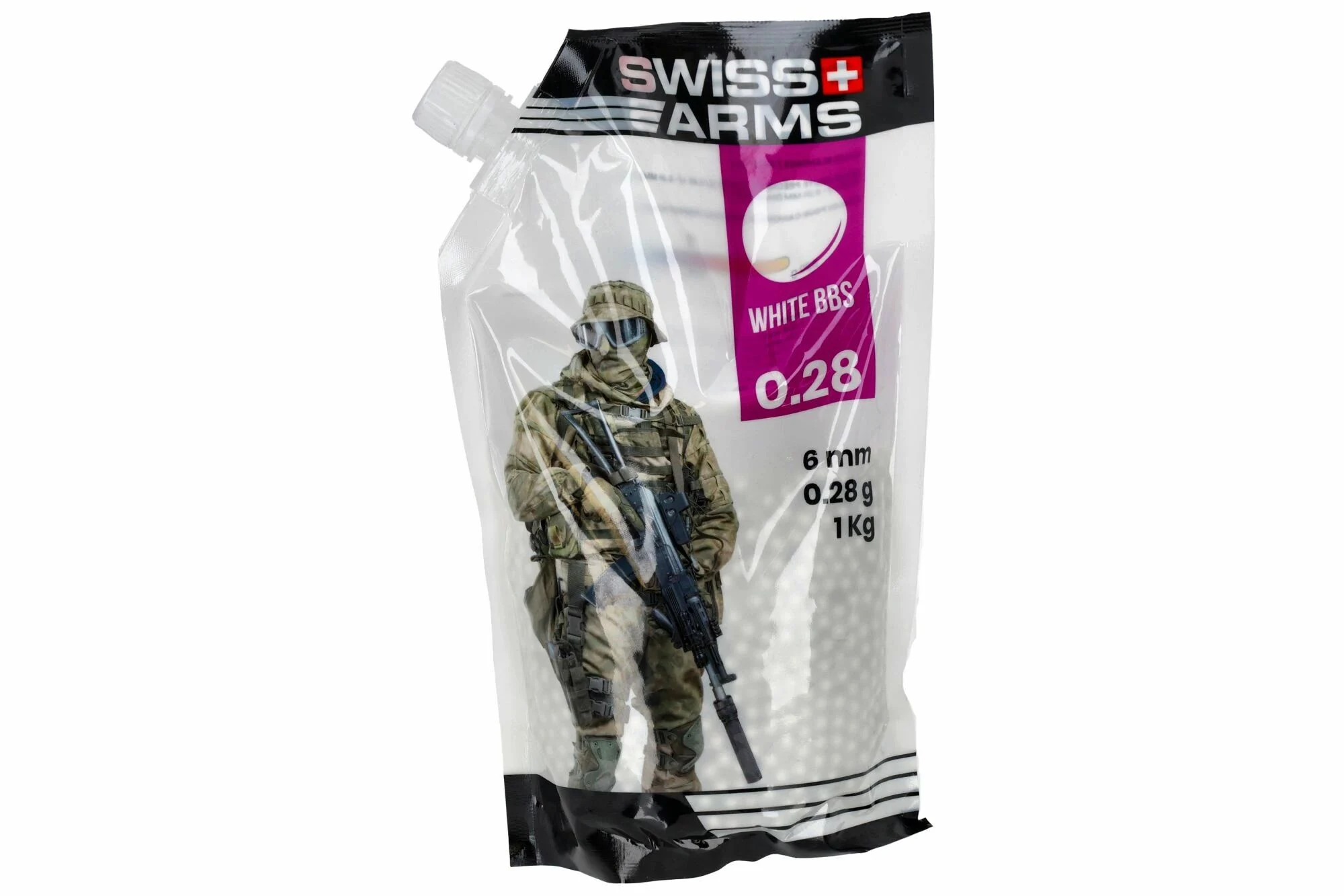 Bolsa de 3600 balas de 0,28 g SWISS ARMS