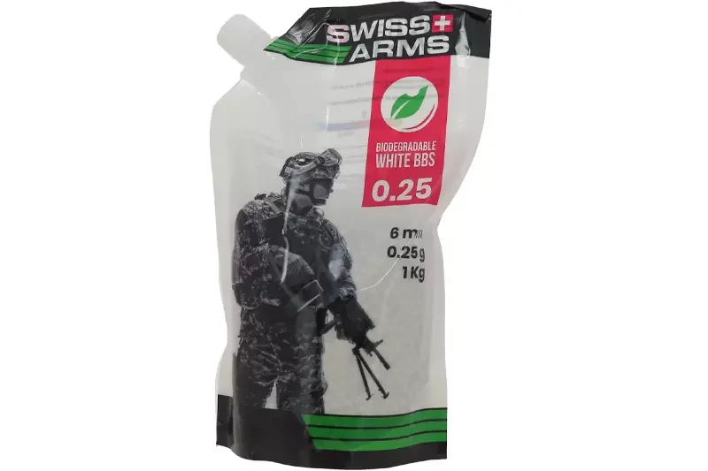 Bolsa de 4000 bolas 0,25g Bio SWISS ARMS