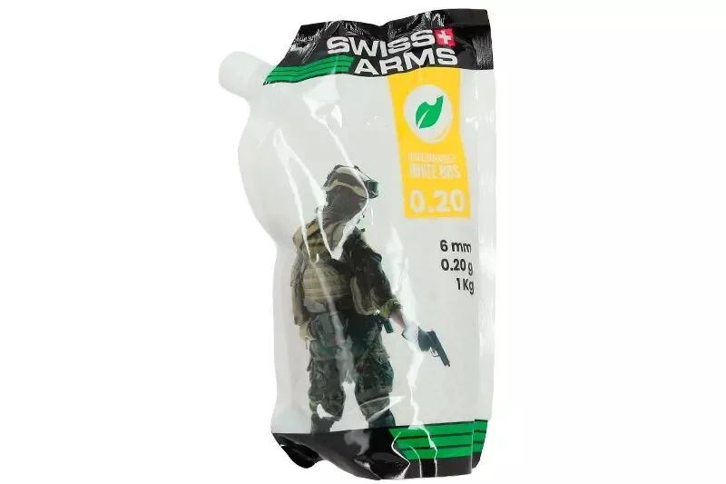 Bolsa de 5000 balas de 0,20 g Bio SWISS ARMS