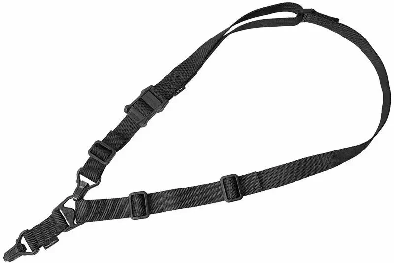 MS3 Gen2 1 punto / 2 puntos correas Negro Magpul