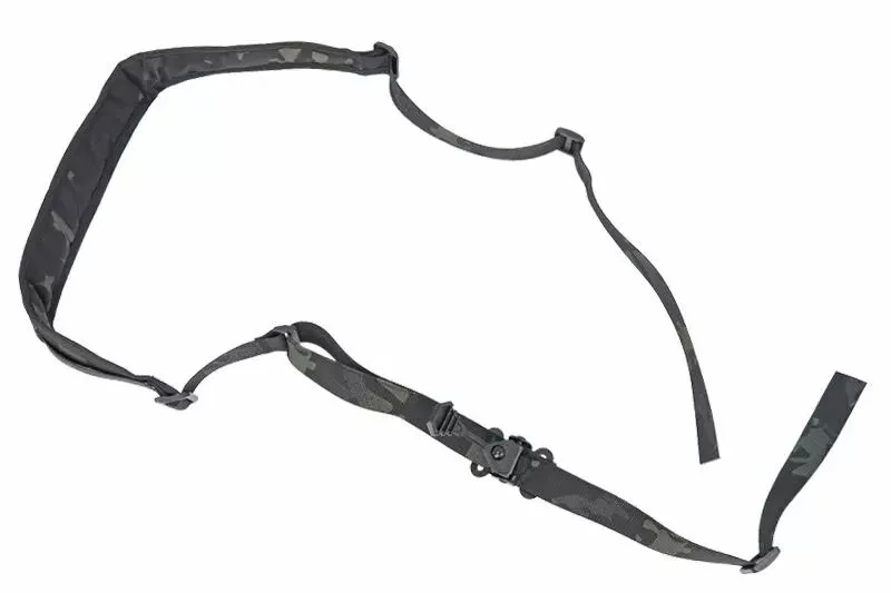 STR Multicam Negro WOSPORT Correa Táctica Ajustable de 2 Puntos