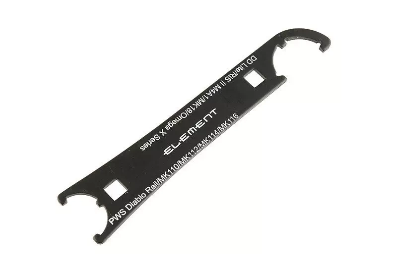 Acero llave para anillos delta réplicas M4/M16