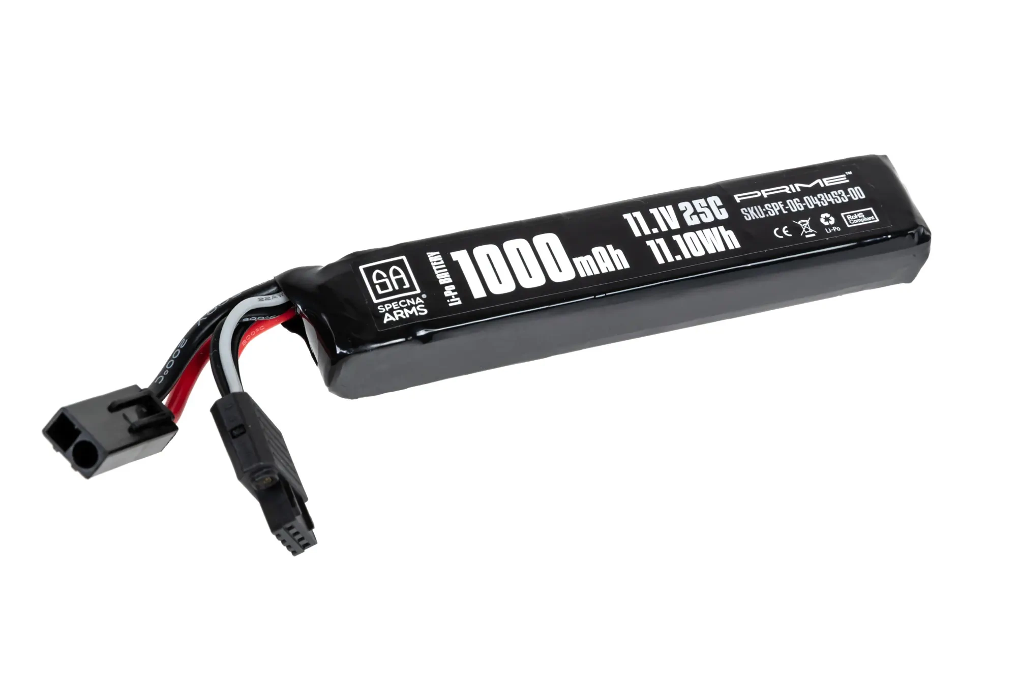 Acumulador Li-Po Specna Arms x Gens Ace 1000 mAh 25C 11.1V Tamiya mini G-Tech