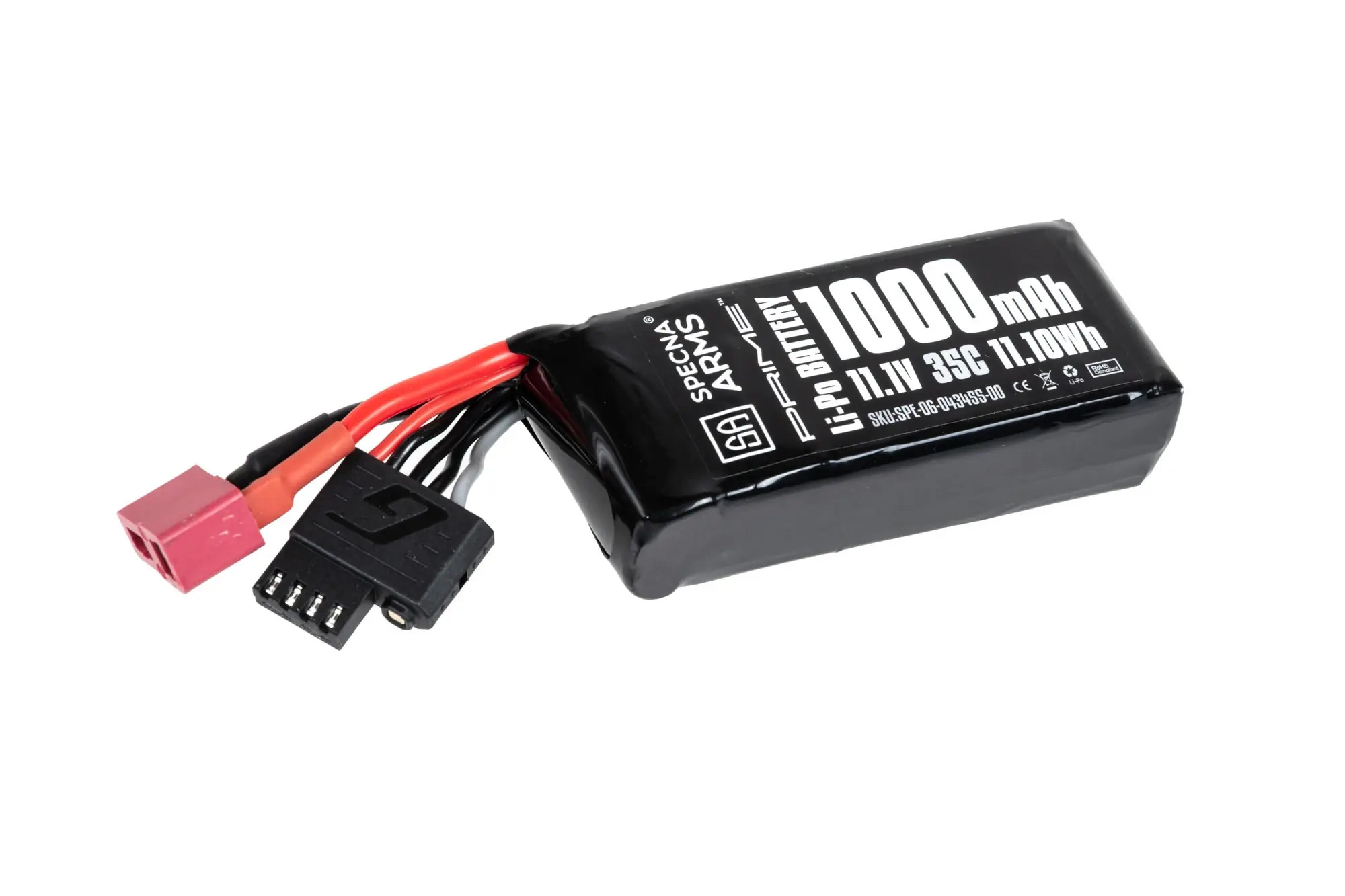 Acumulador Li-Po Specna Arms x Gens Ace 1000 mAh 35C 11.1V PEQ T-Deans G-Tech