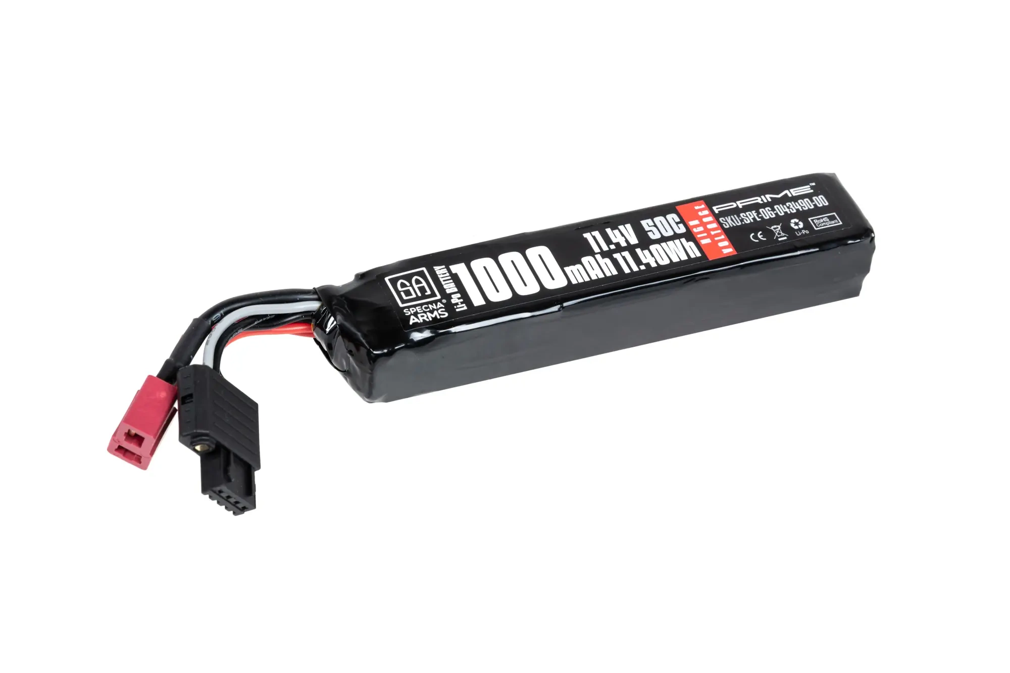 Acumulador Li-Po Specna Arms x Gens Ace 1000 mAh 50C 11.4V High Voltage T-Deans G-Tech