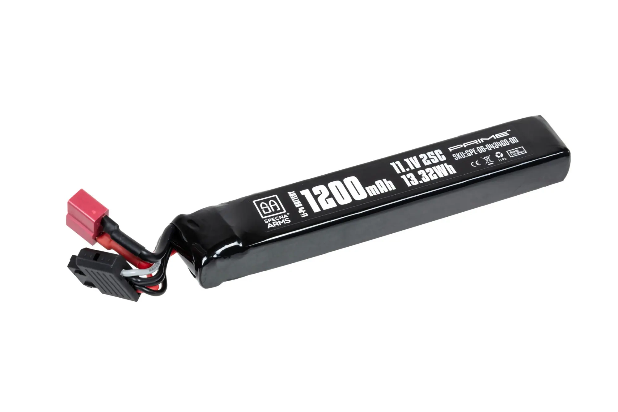 Acumulador Li-Po Specna Arms x Gens Ace 1200 mAh 25C 11.1V T-Deans G-Tech