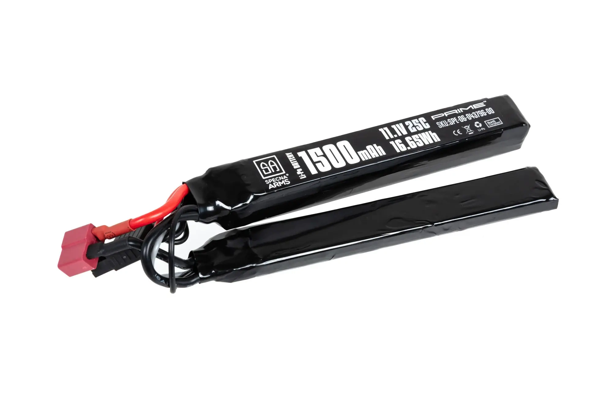 Acumulador Li-Po Specna Arms x Gens Ace 1500 mAh 25C 2+1 11.1V T-Deans G-Tech