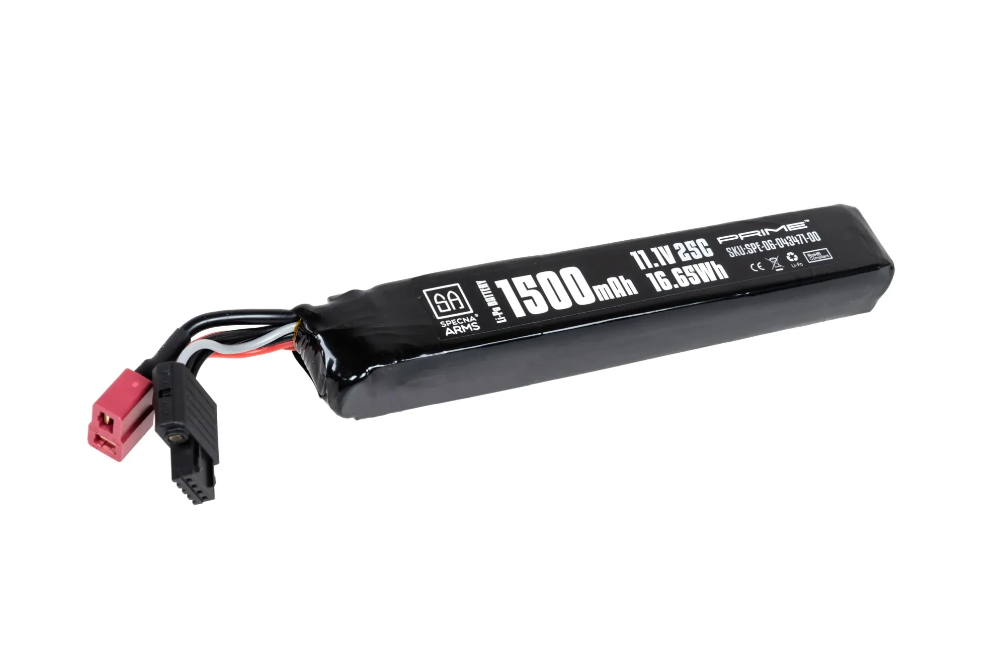 Acumulador Li-Po Specna Arms x Gens Ace 1500 mAh 25C 3S1P 11.1V T-Deans G-Tech