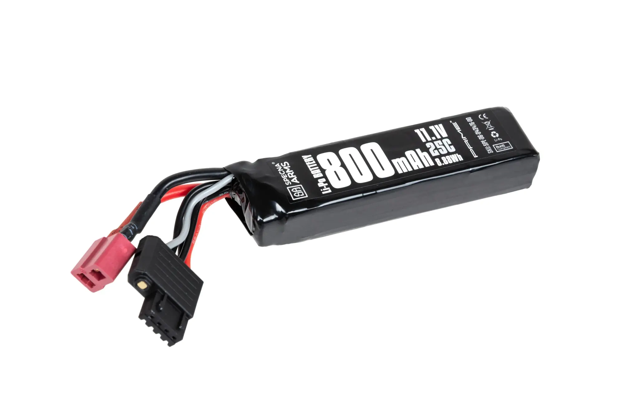 Acumulador Li-Po Specna Arms x Gens Ace 800 mAh 25C 11.1V T-Deans G-Tech