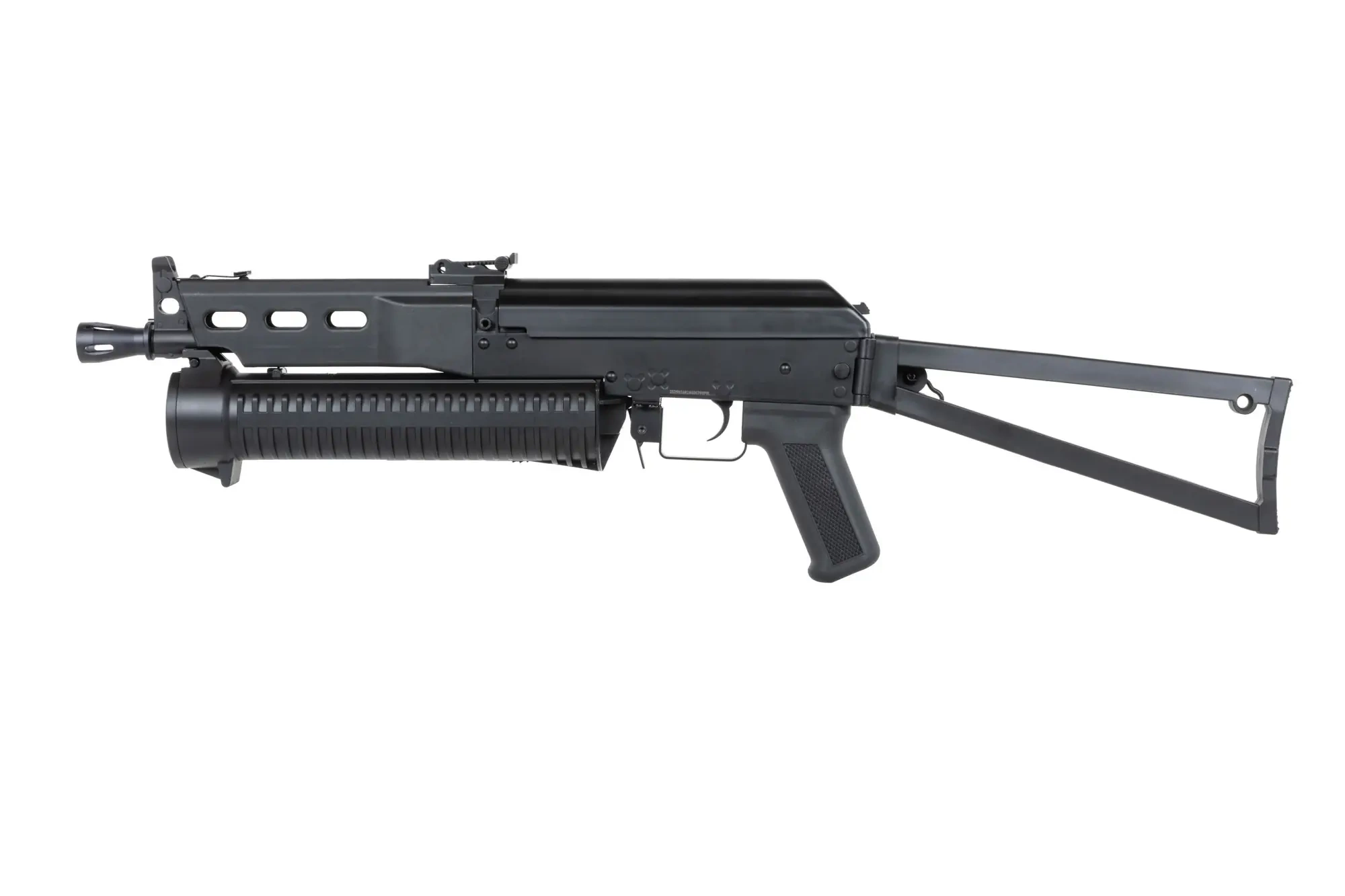 Ametralladora Golden Eagle 6835 PP-19 Bizon Negra airsoft