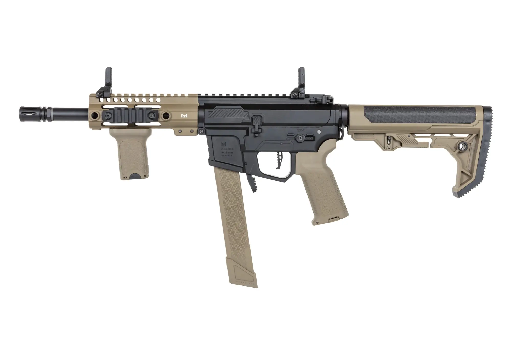 Ametralladora Specna Arms SA-PX01 PRIME™ BLDC™ Aster II ETU Half-Tan airsoft