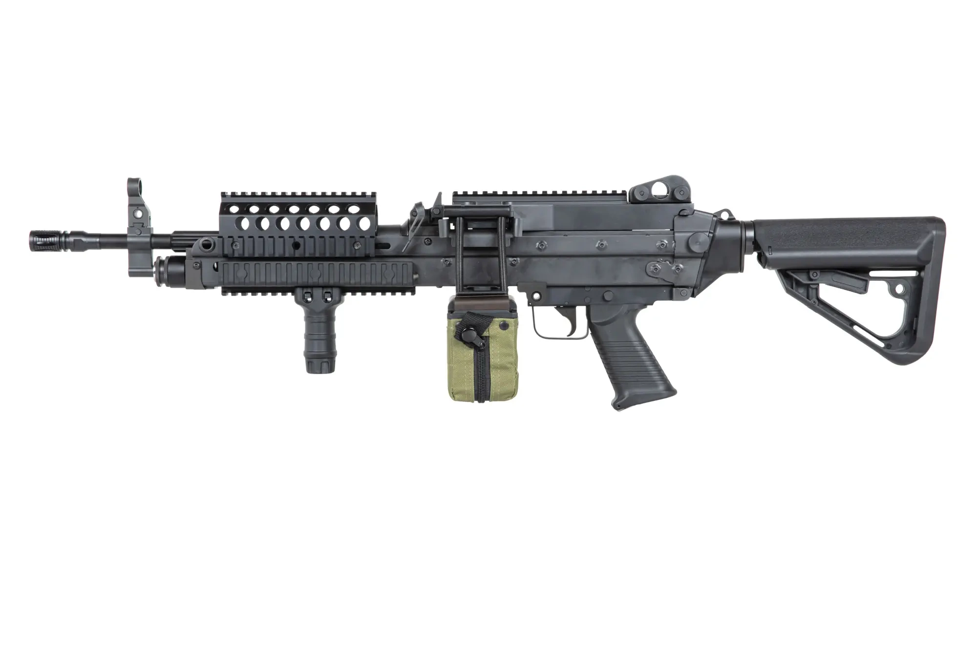 Ametralladora airsoft A&K MK46 MOD 0 Negra