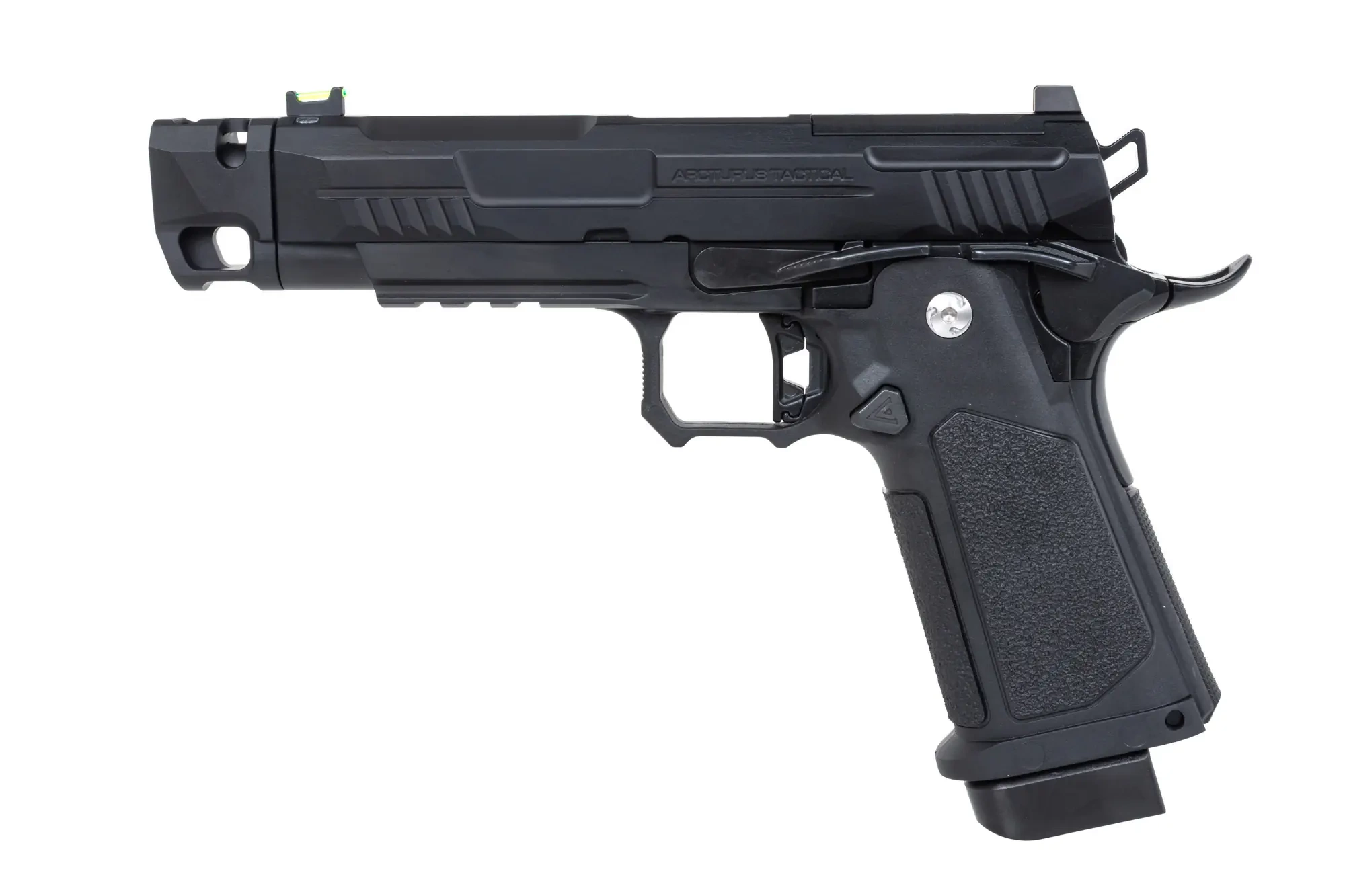 Arcturus Hi-Capa Vanguard 4.3" GBB Gun (Optics Ready/Compensator) - Negro