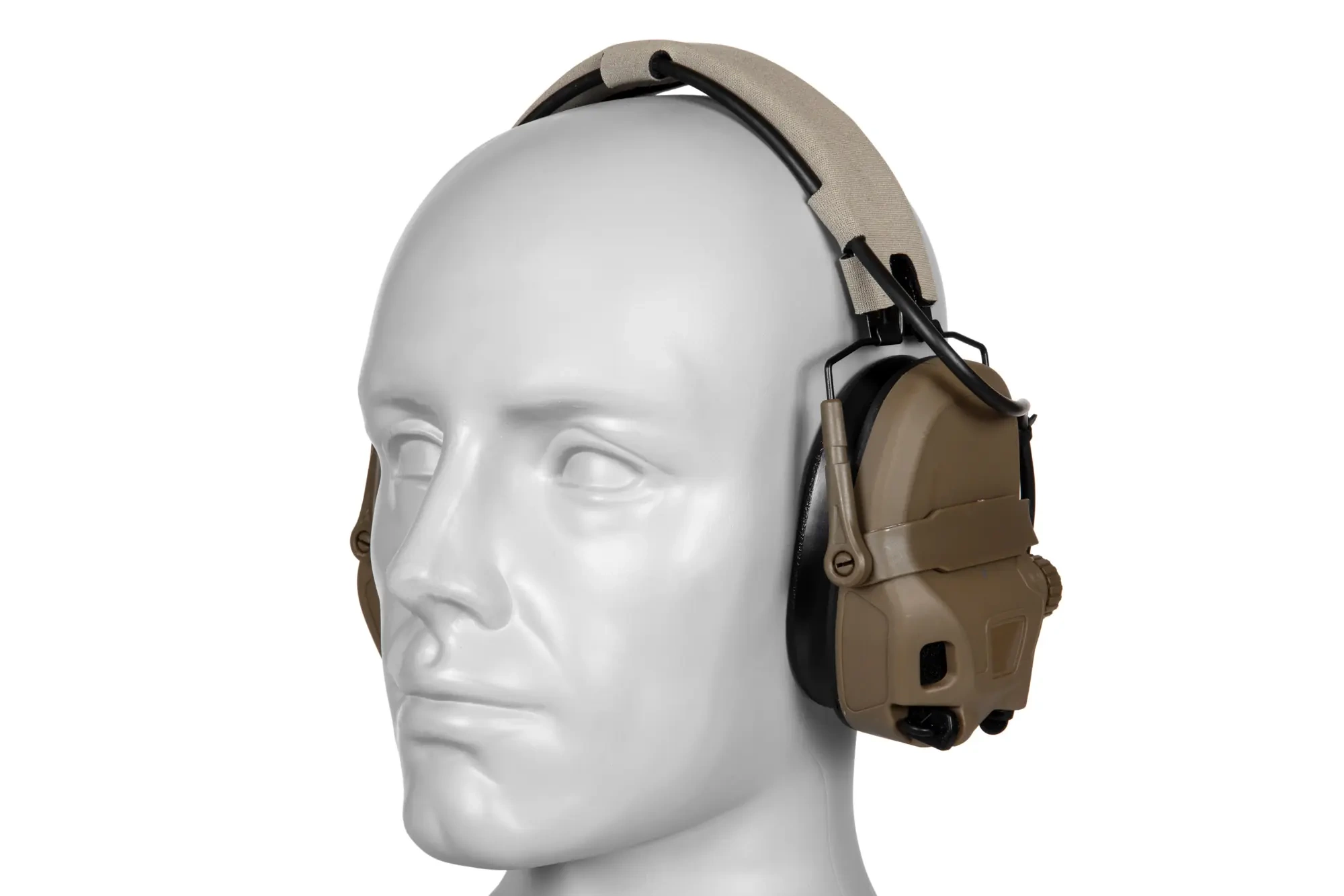 Auriculares activos tácticos HD-17 Gen 6 - Marrón