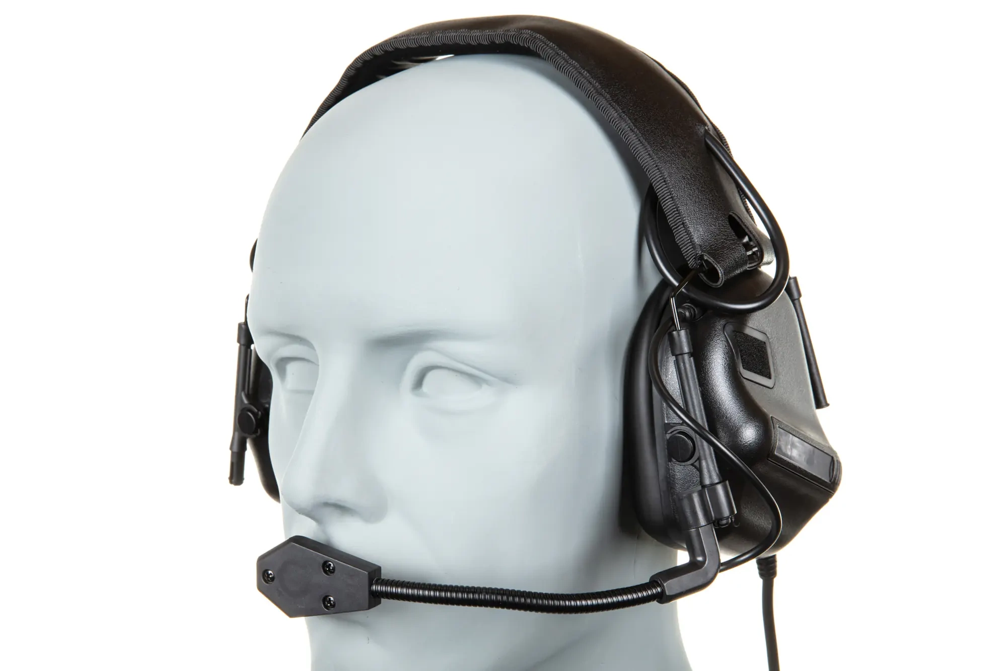Auriculares tácticos Wosport HD-08 Gen. 5 Negro