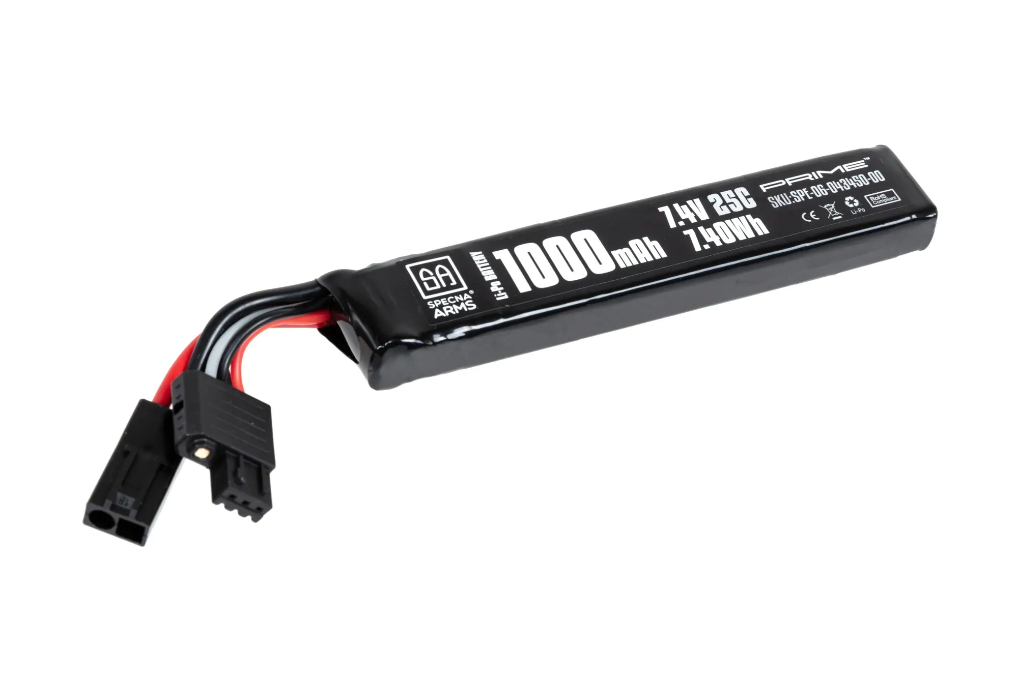 Batería Li-Po Specna Arms x Gens Ace 1000 mAh 25C 7,4V Tamiya mini G-Tech