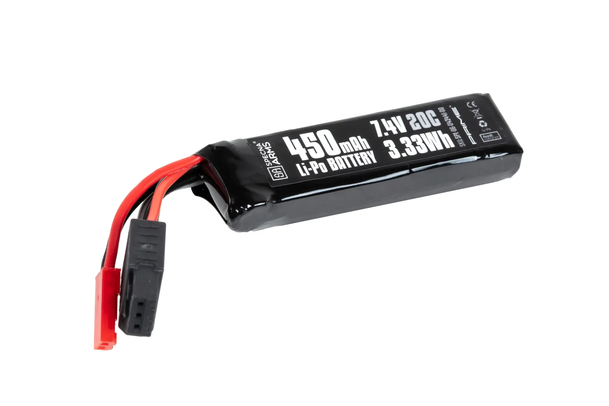 Batería Li-Po Specna Arms x Gens Ace 450 mAh 20C 7,4V JST G-Tech