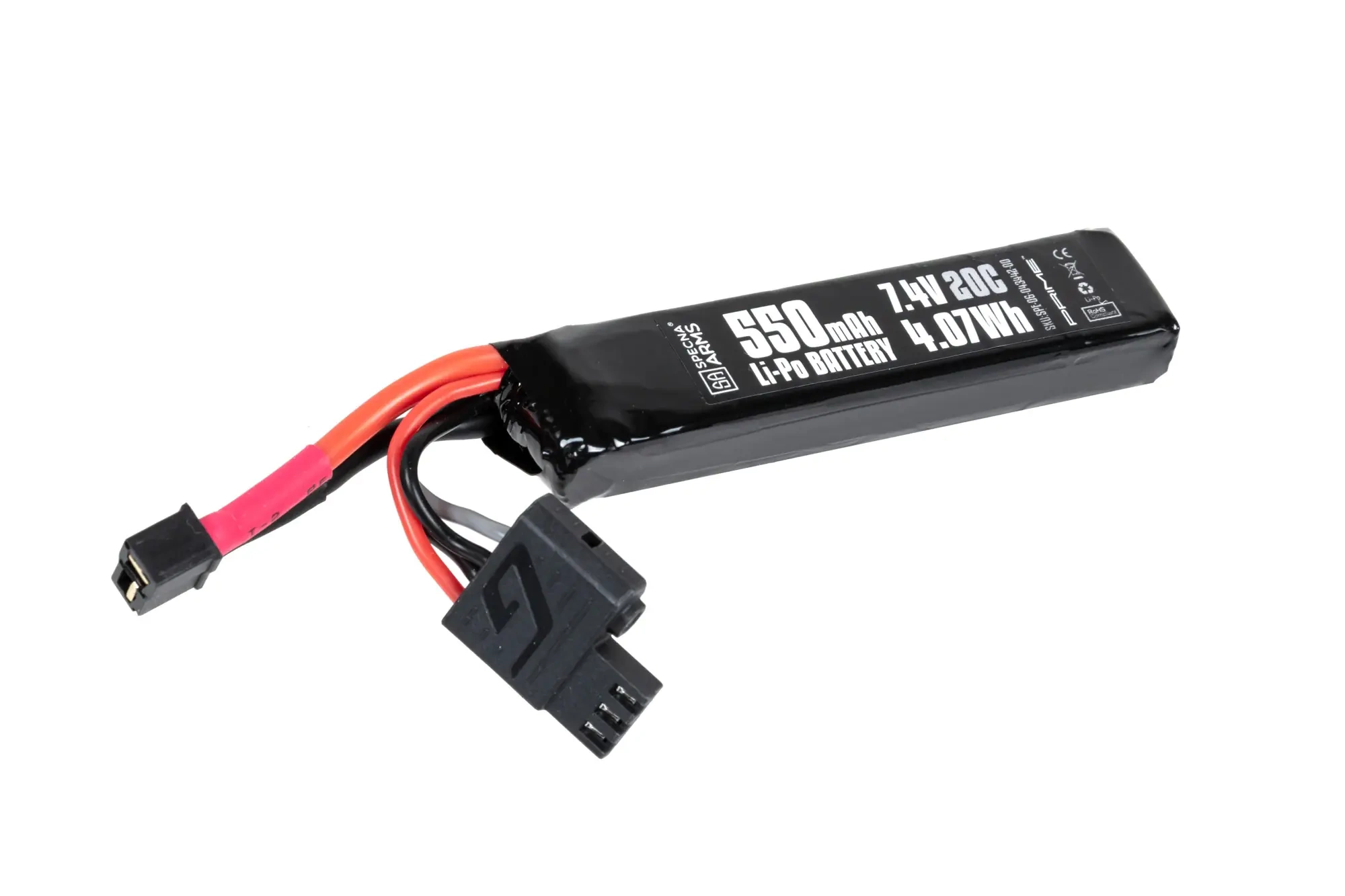 Batería Li-Po Specna Arms x Gens Ace 550 mAh 20C 7,4V T-Deans mini G-Tech