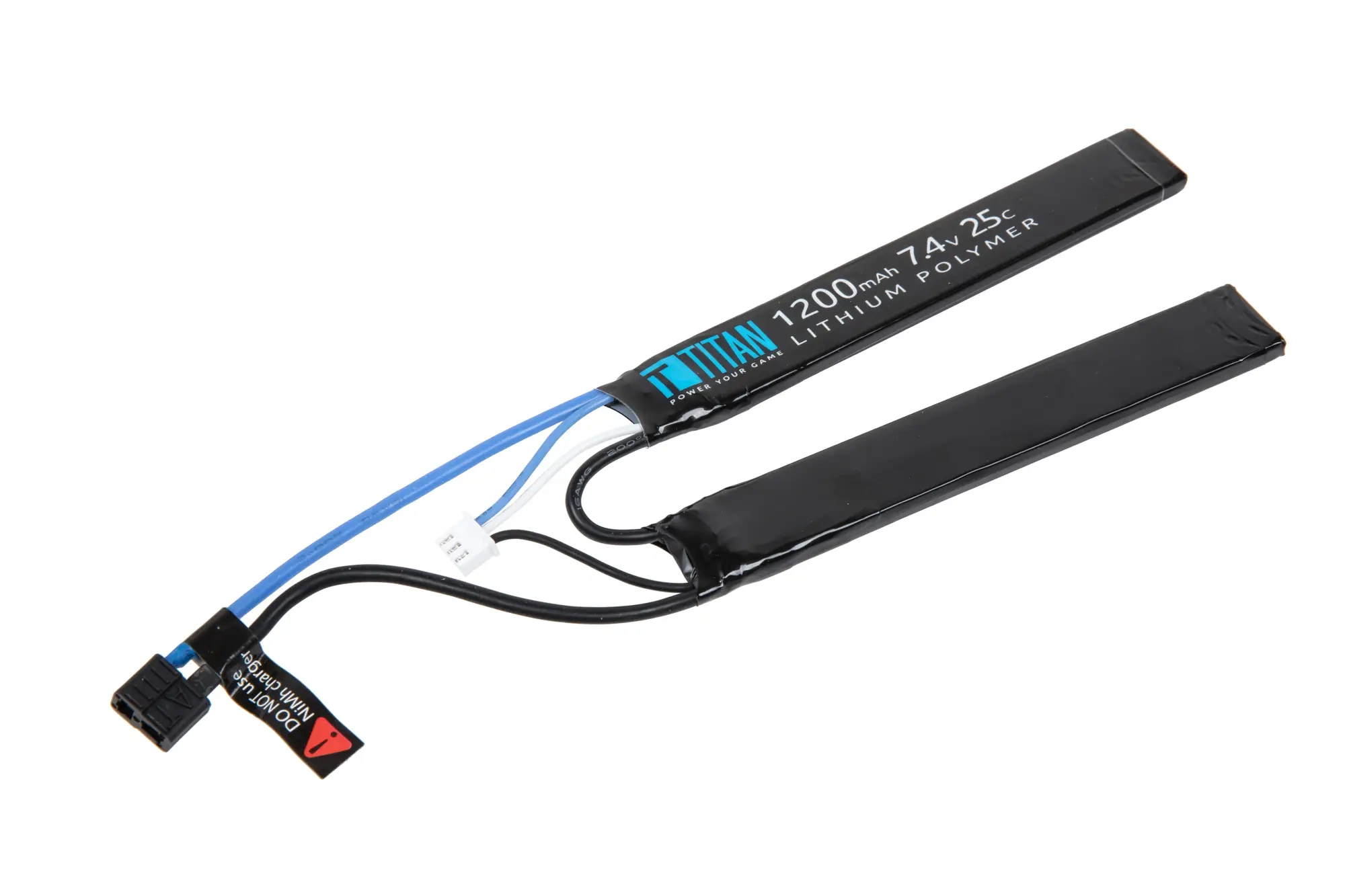 Batería Li-Po Titan 1200mAh 7.4V 25C Deans 2 módulos