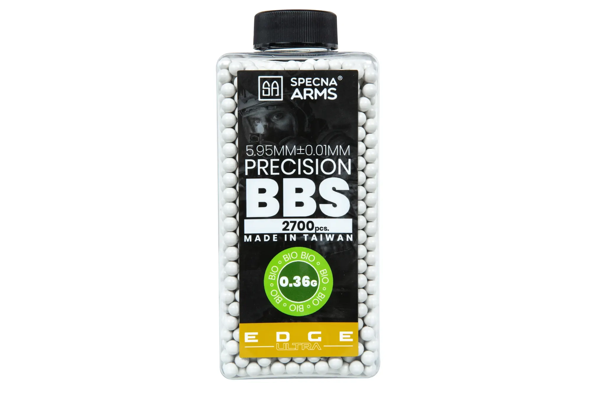 Bolas de airsoft Precisión 0,36g Specna Arms EDGE ULTRA™ BIO 2700 uds Blanco