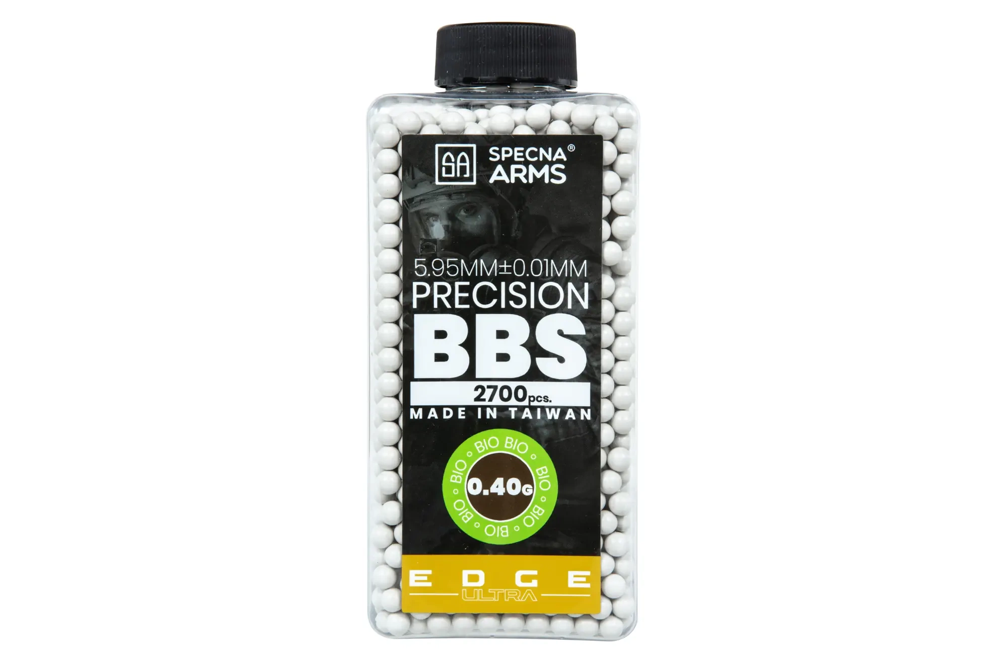 Bolas de airsoft Precisión 0,40g Specna Arms EDGE ULTRA™ BIO 2700 uds Blanco